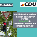 Grünpfeil für Radfahrer auf Initiative der CDU kommt!