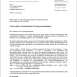 Offener Brief an Oberbürgermeister – Bürokratie abbauen und Ehrenamt stärken